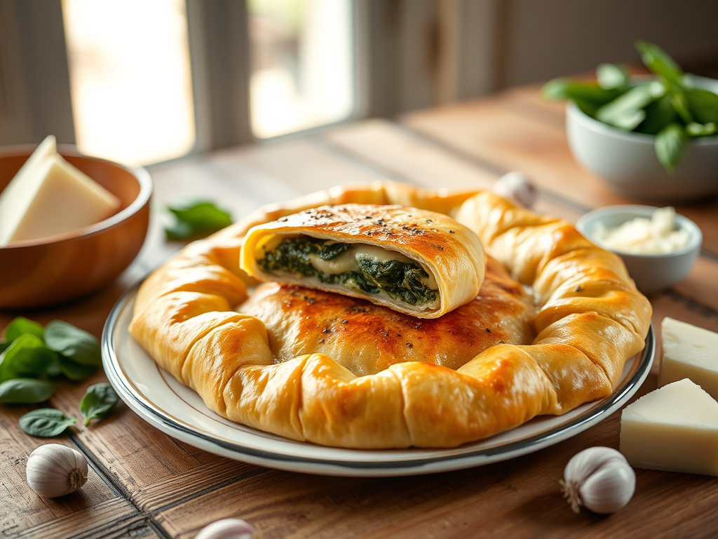 Lezzetli bir Ispanaklı Börek Tarifi …