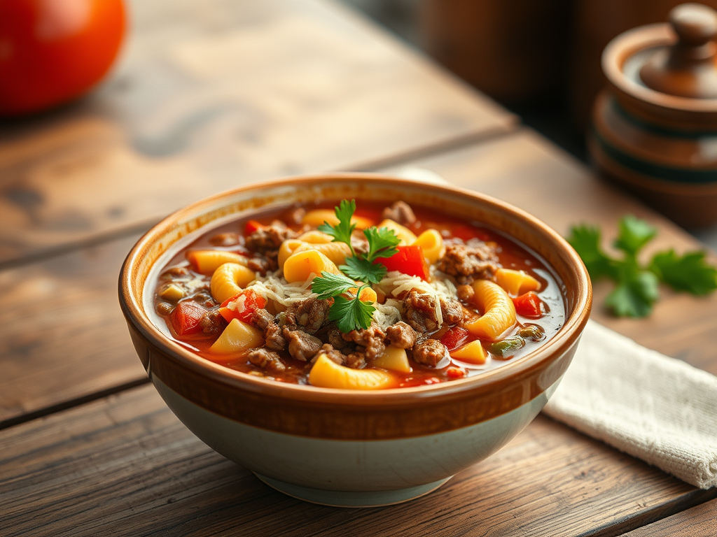 Lazanya Çorbası Tarifi: İtalyan Lezzetini Çorba Kasesinde Keşfedin