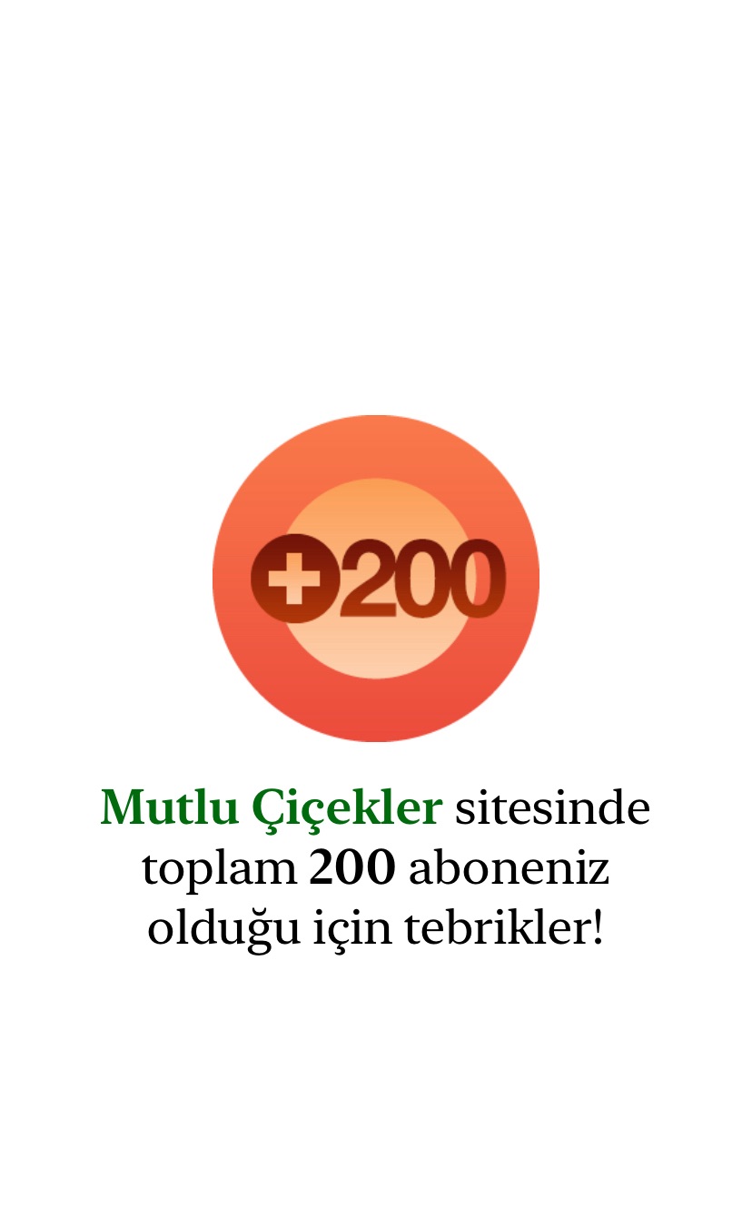 200 Takipçiye Ulaştık ! / We Reached 200 Followers!