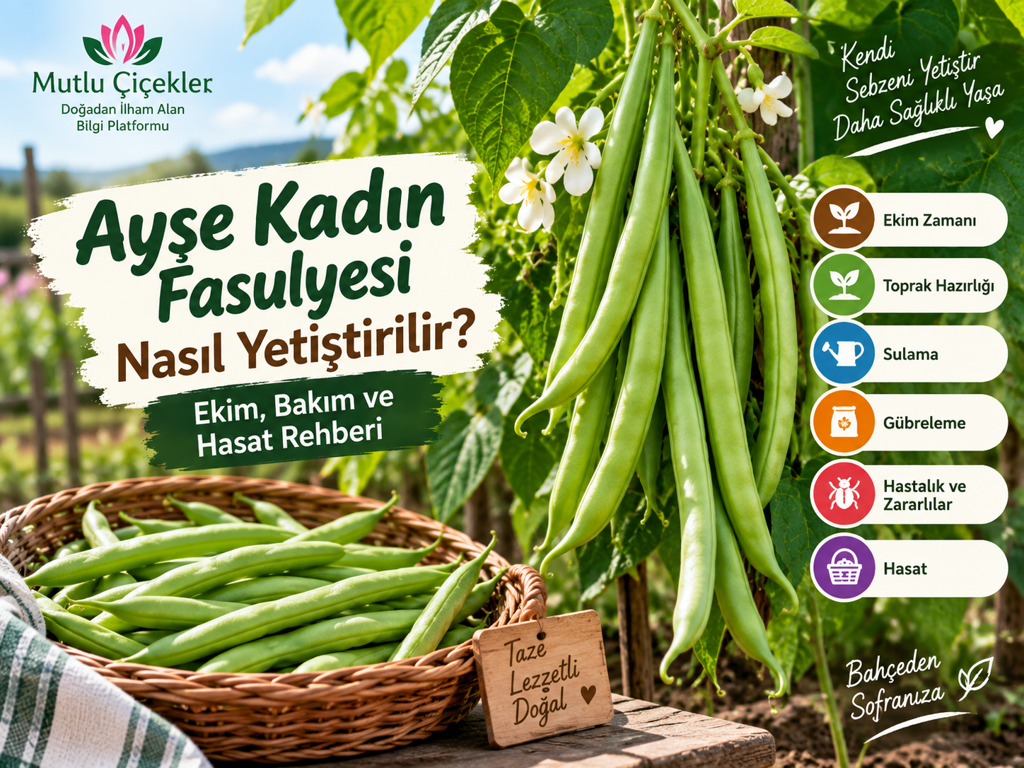 Ayşe Kadın Fasulyesi Nasıl Yetiştirilir