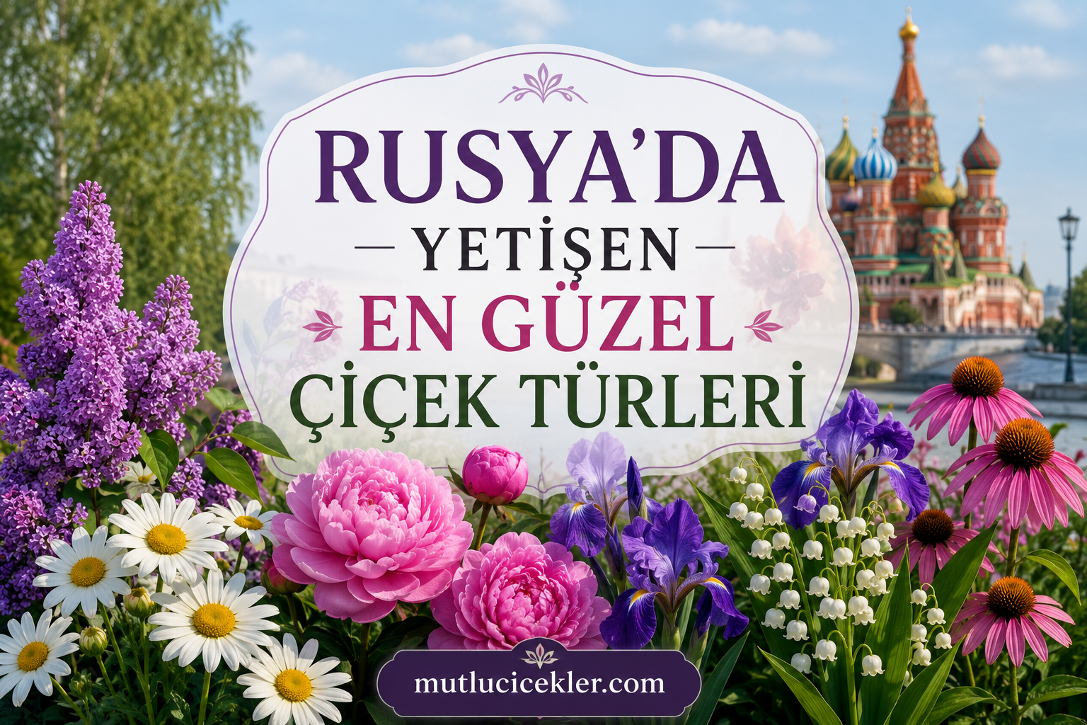🌸 Rusya’da Yetişen En Güzel Çiçek Türleri 🌸