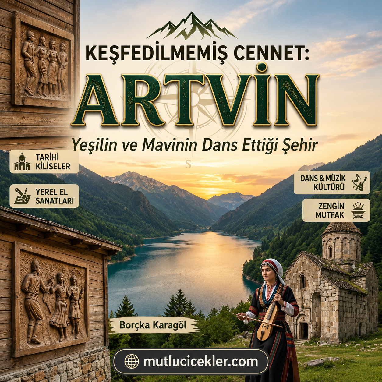 Artvin Gezi Rehberi: Yeşilin ve Mavinin Dans Ettiği Şehir