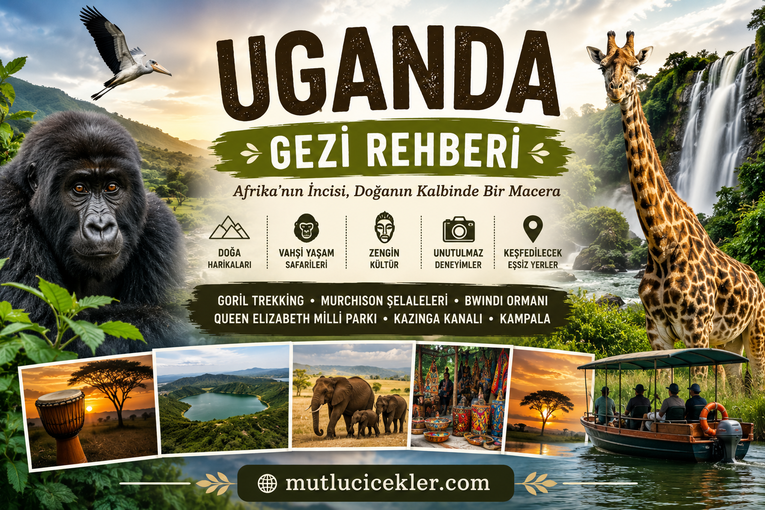 Uganda Gezi Rehberi : Afrika’nın İncisi, Doğanın Kalbinde Bir Macera