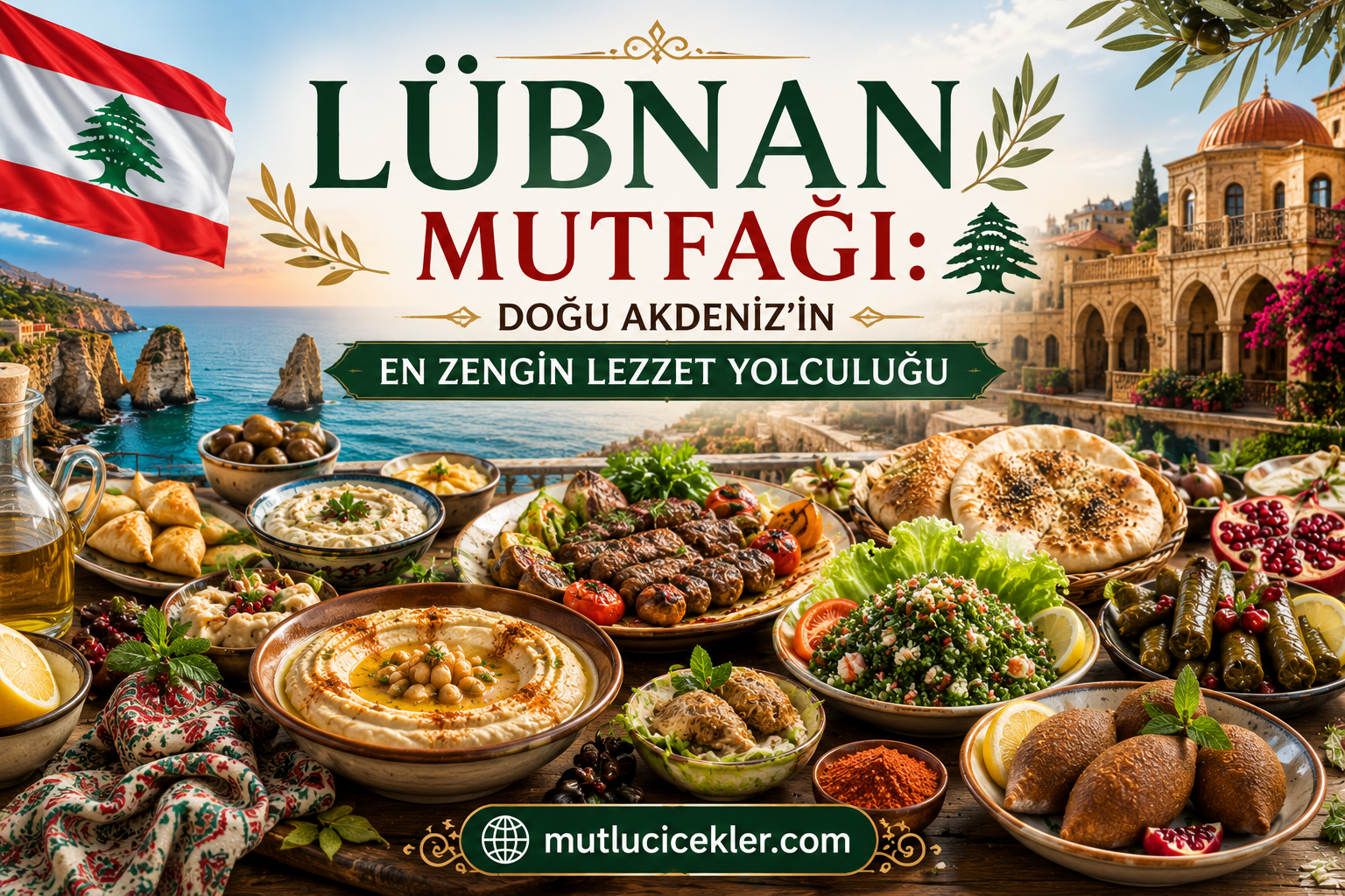 Lübnan Mutfağı: Doğu Akdeniz’in En Zengin Lezzet Yolculuğu 🇱🇧✨