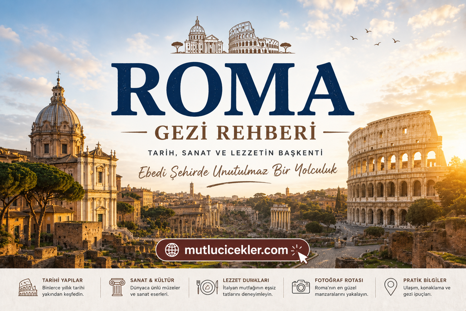 Roma Gezi Rehberi : Tarih, Sanat ve Lezzetin Başkenti