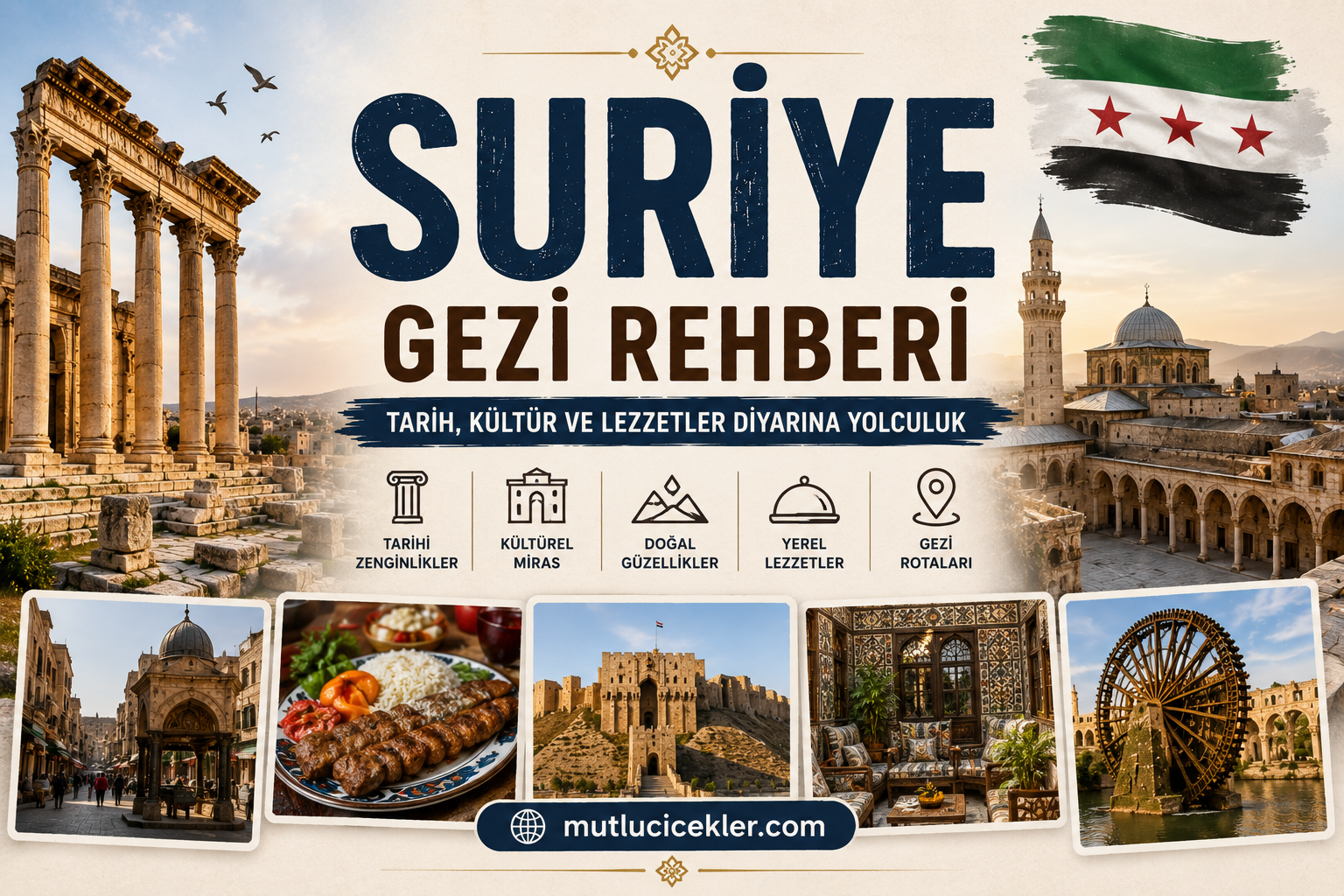 Suriye Gezi Rehberi: Tarih, Kültür ve Lezzetler Diyarına Yolculuk