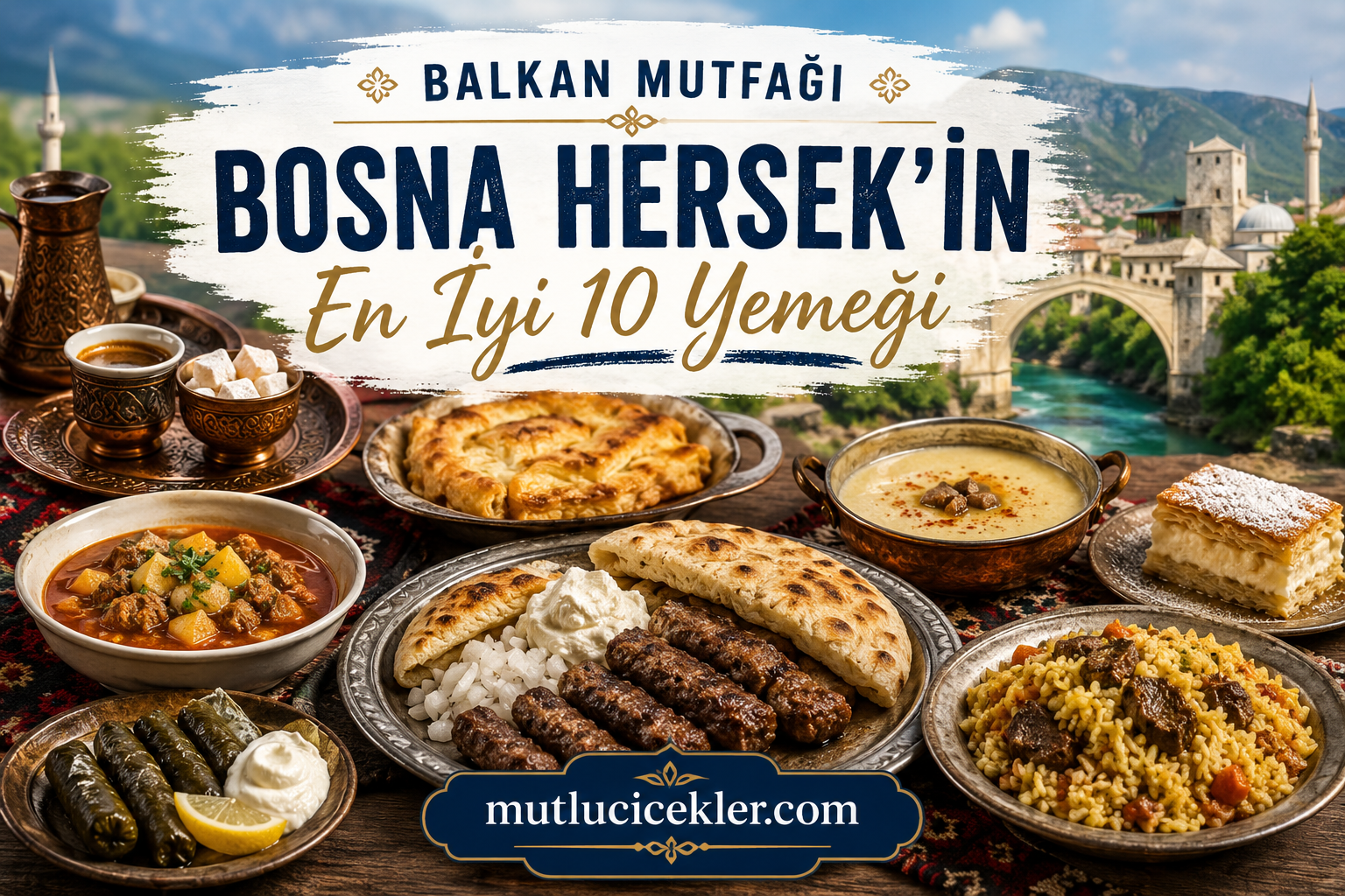 Balkan Mutfağı: Bosna Hersek’in En İyi 10 Yemeği 🇧🇦 🌍