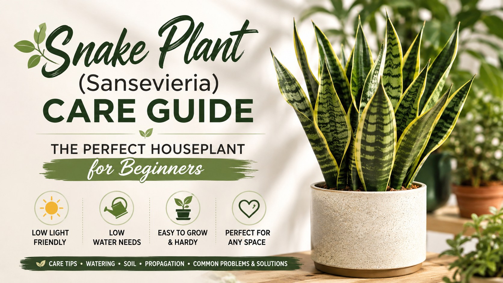 Snake Plant care guide