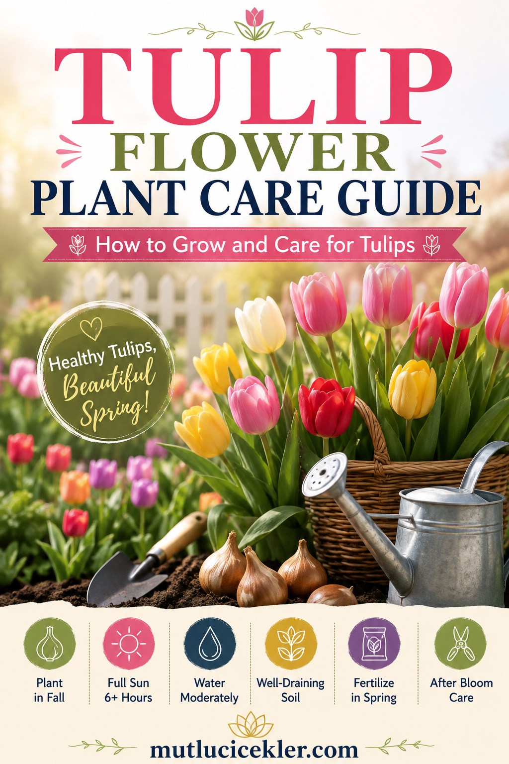 Tulip Flower Plant Care Guide