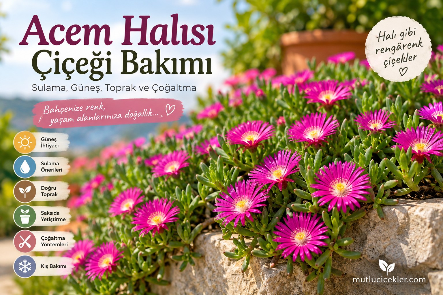 Acem Halısı Çiçeği Bakım Rehberi