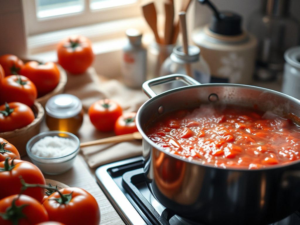 Evde Salça Nasıl Yapılır?