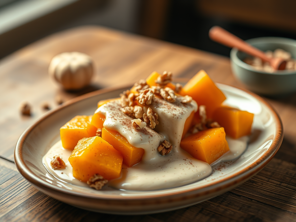 Tahinli Cevizli Bal Kabağı Tatlısı Tarifi