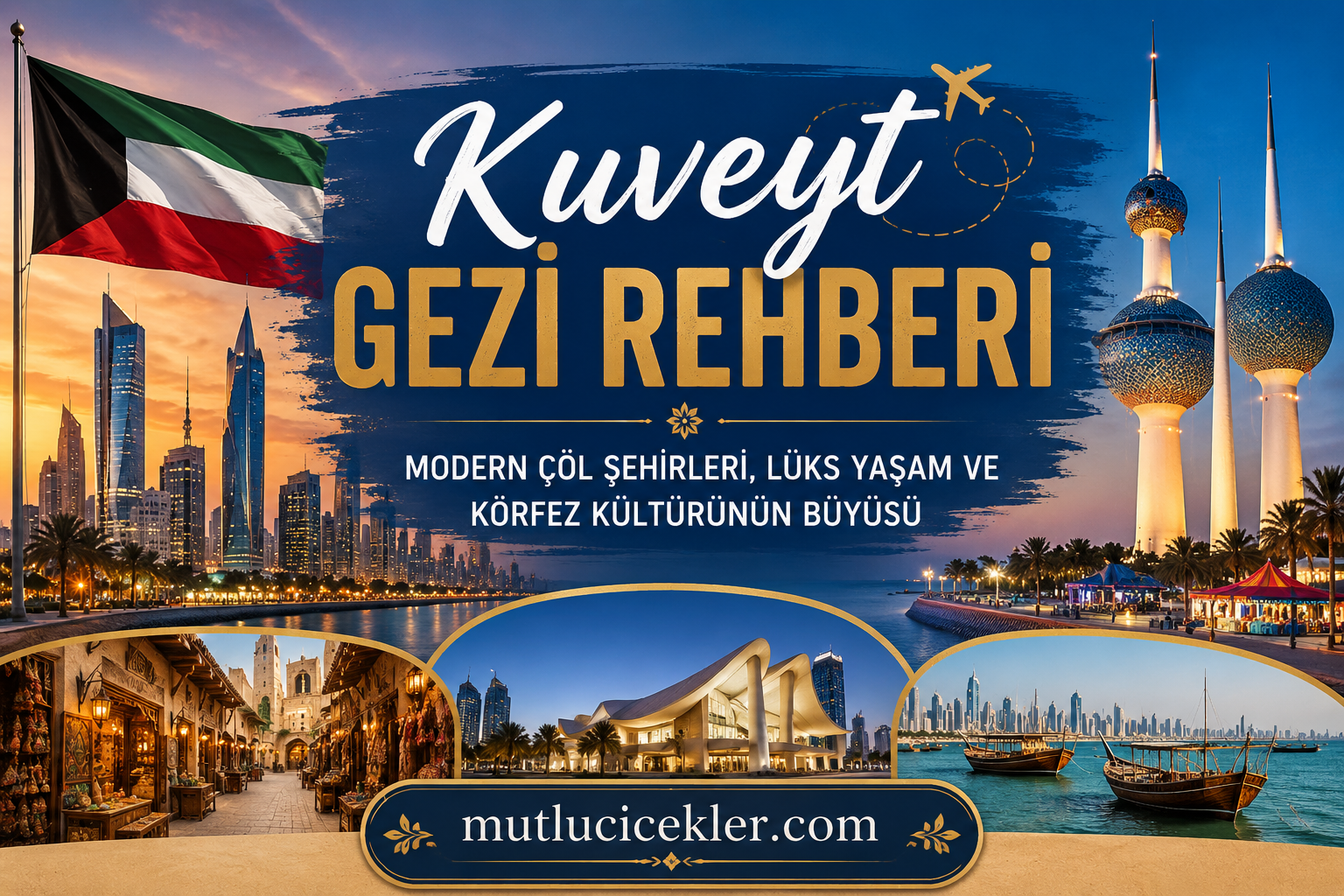 🇰🇼 Kuveyt Gezi Rehberi: Modern Çöl Şehirleri, Lüks Yaşam ve Körfez Kültürünün Büyüsü