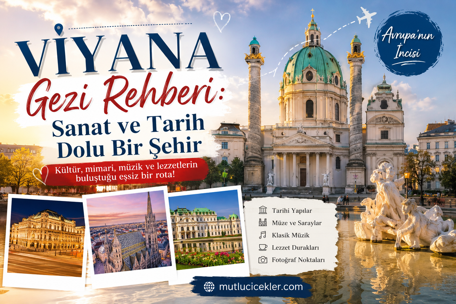 Viyana Gezi Rehberi: Sanat ve Tarih Dolu Bir Şehir