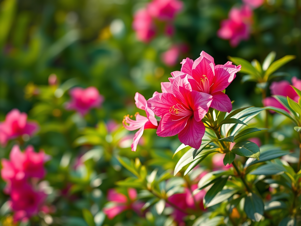 Guia de Cuidados com a Flor Azaleia