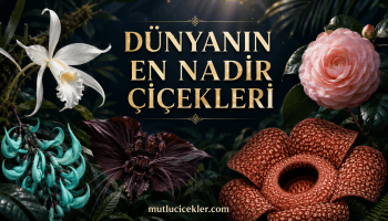 Dünyanın en nadir çiçekleri ve egzotik çiçek türleri