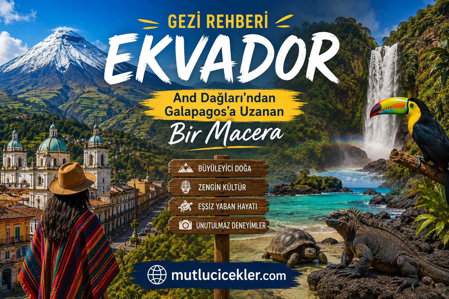 Ekvador Gezi Rehberi: And Dağları’ndan Galapagos’a Uzanan Bir Macera