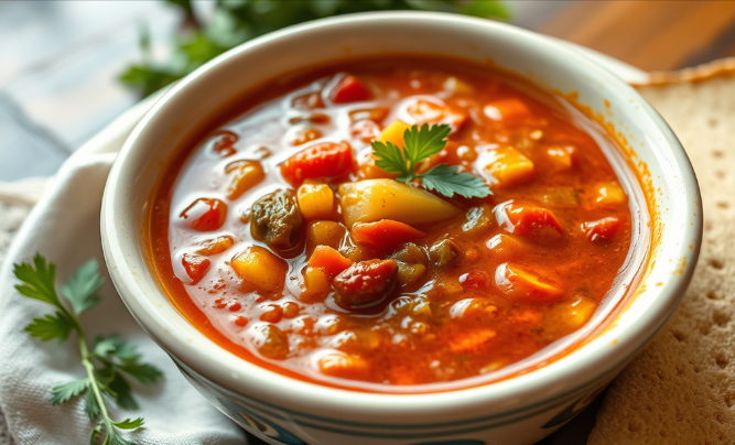 الحريرة: حساء مغربي تقليدي شهي ومغذي