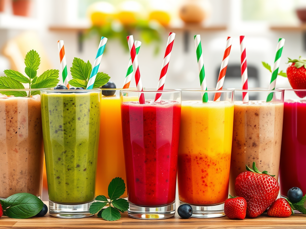 5 Lezzetli Ev Yapımı Smoothie Tarifi