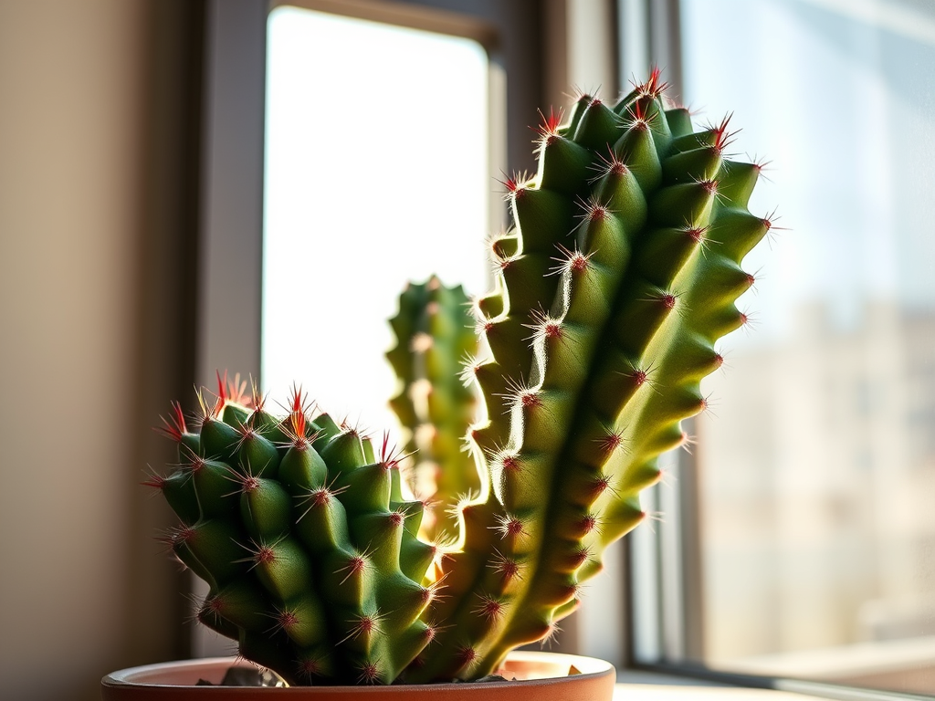 Euphorbia Lactea Cristata – Kaktüs Bitkisi Bakım Rehberi