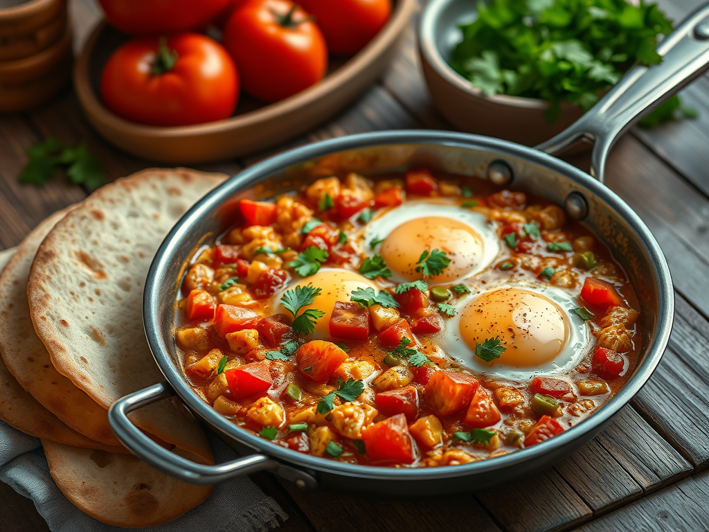 Менемен: Рецепт традиционного турецкого завтрака