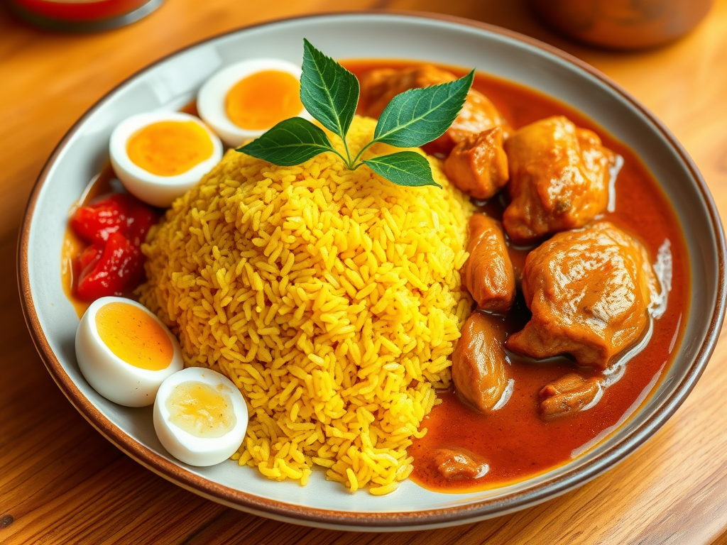Nasi Hujan Panas Resep