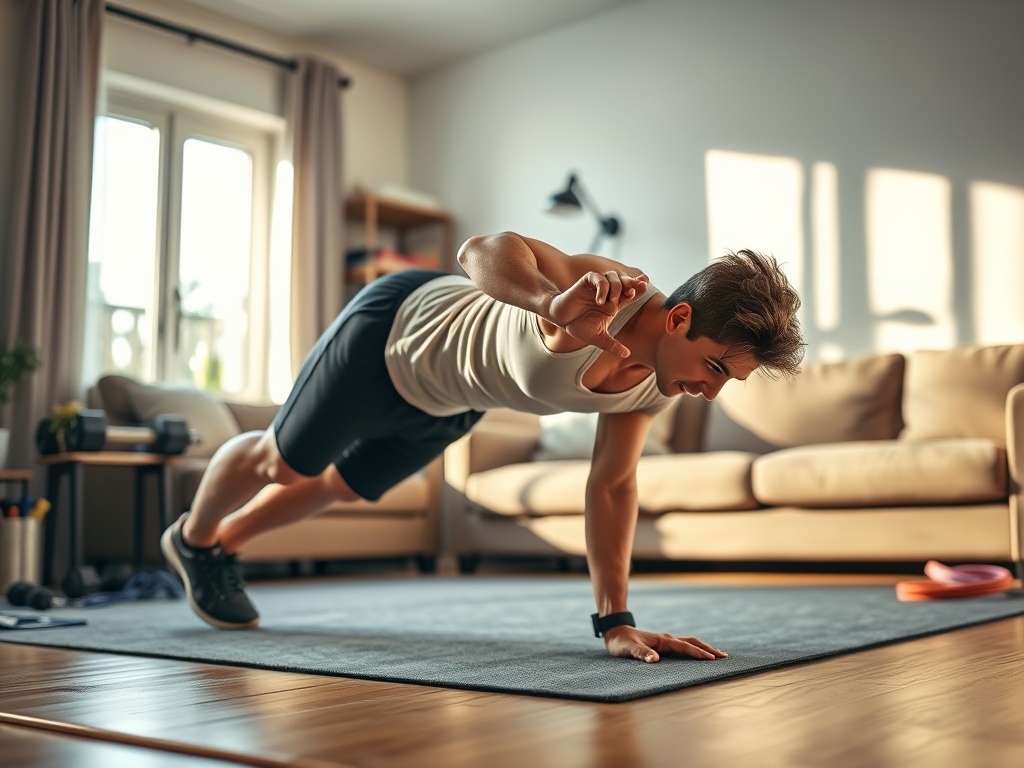 Evde Spor Yaparak Kas Oranınızı Nasıl Artırabilirsiniz?