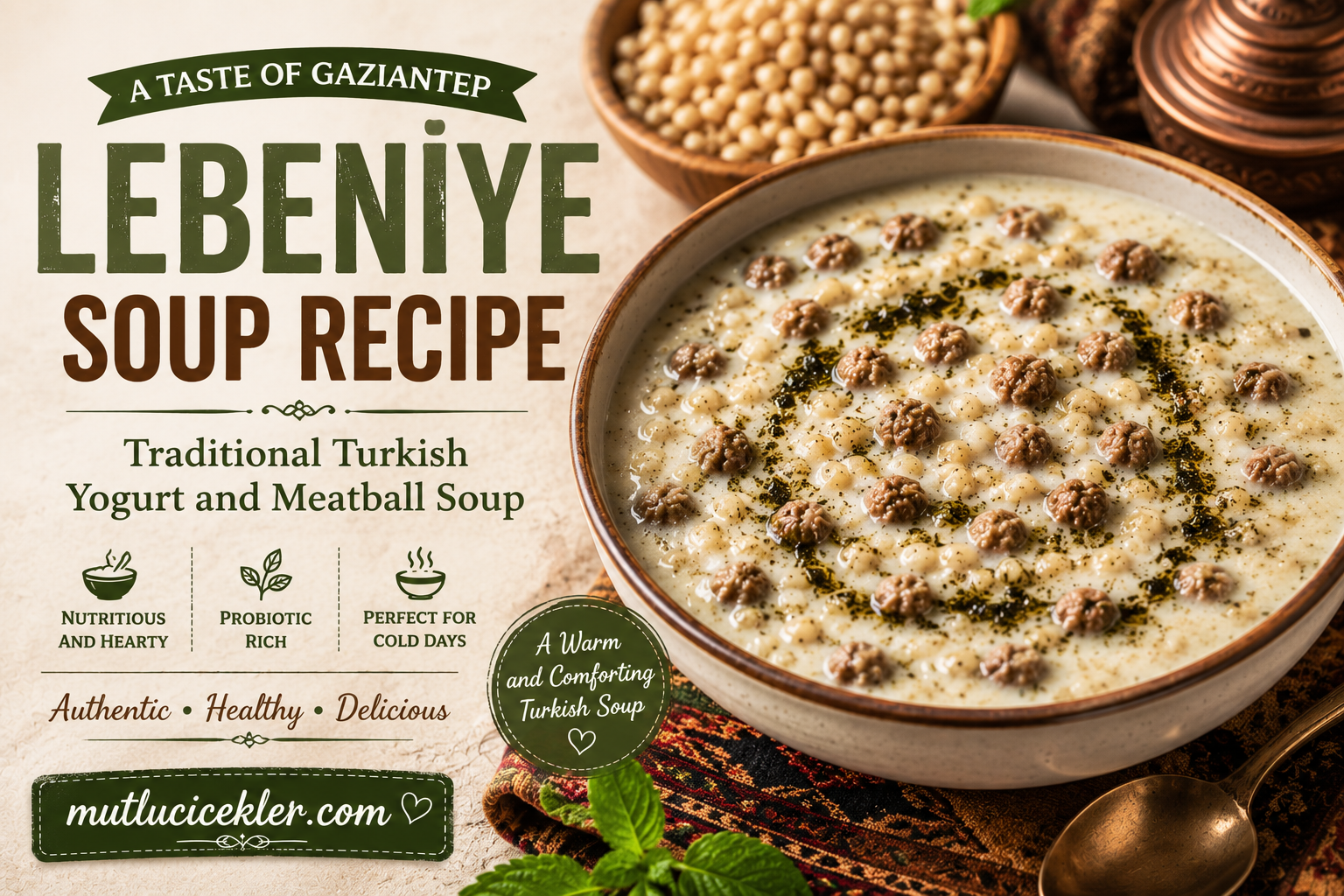 Lebeniye Soup Recipe 🥣