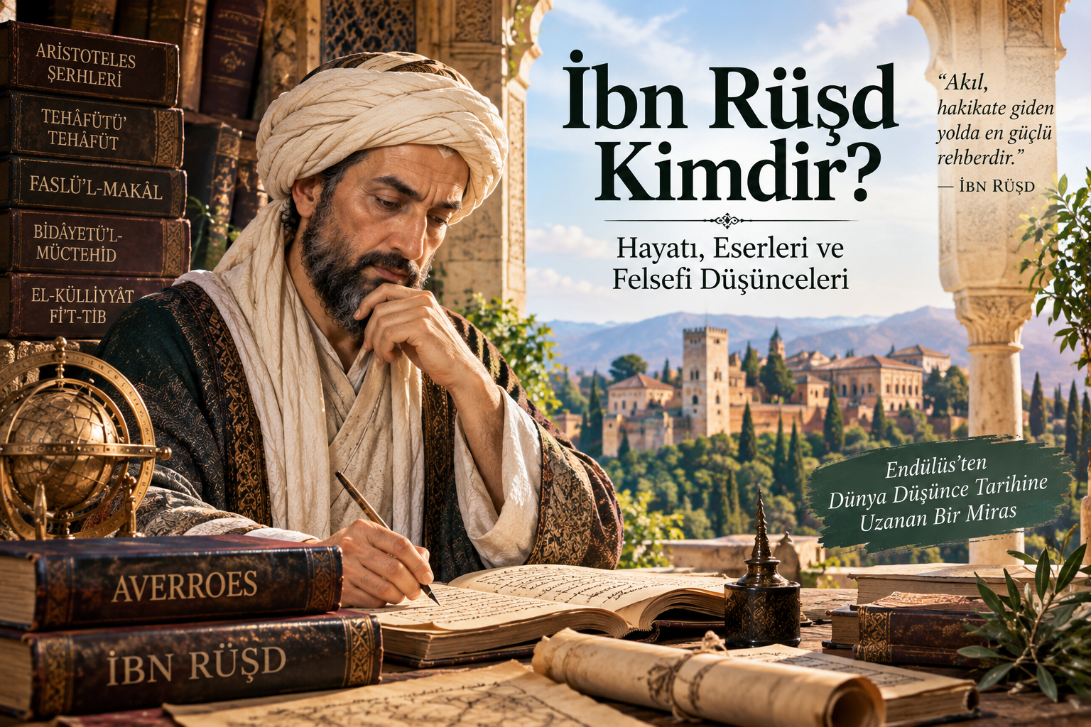 İbn Rüşd kimdir hayatı eserleri ve felsefi düşünceleri