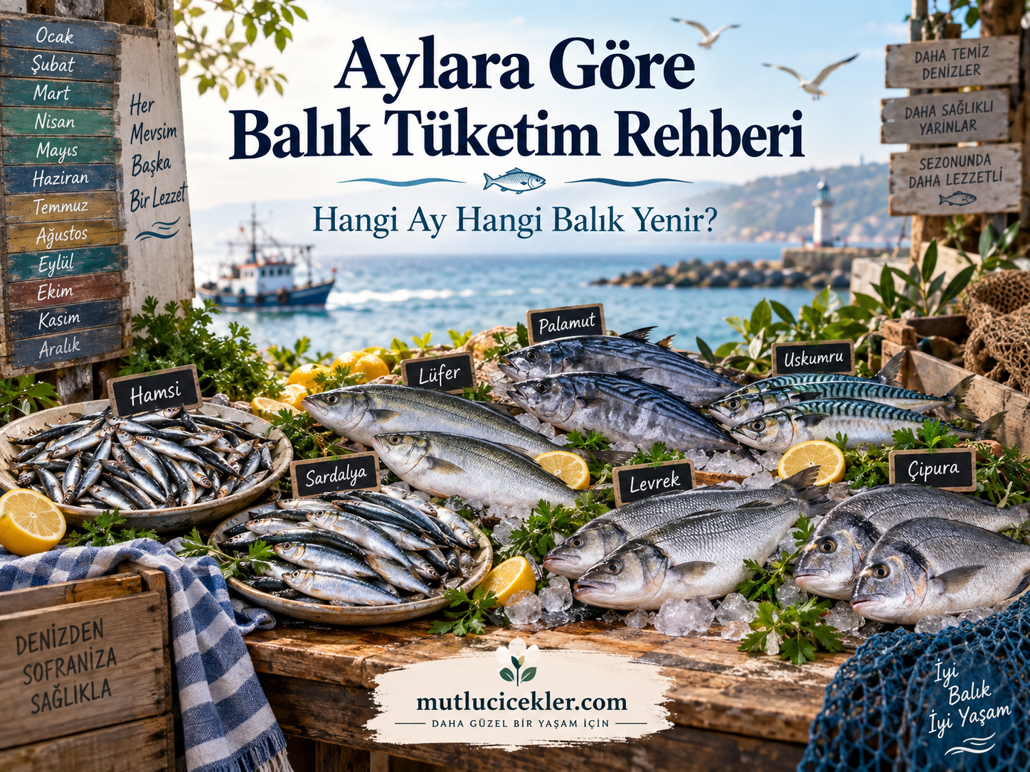 Aylara Göre Balık Tüketim Rehberi: Hangi Ay Hangi Balık Yenir?