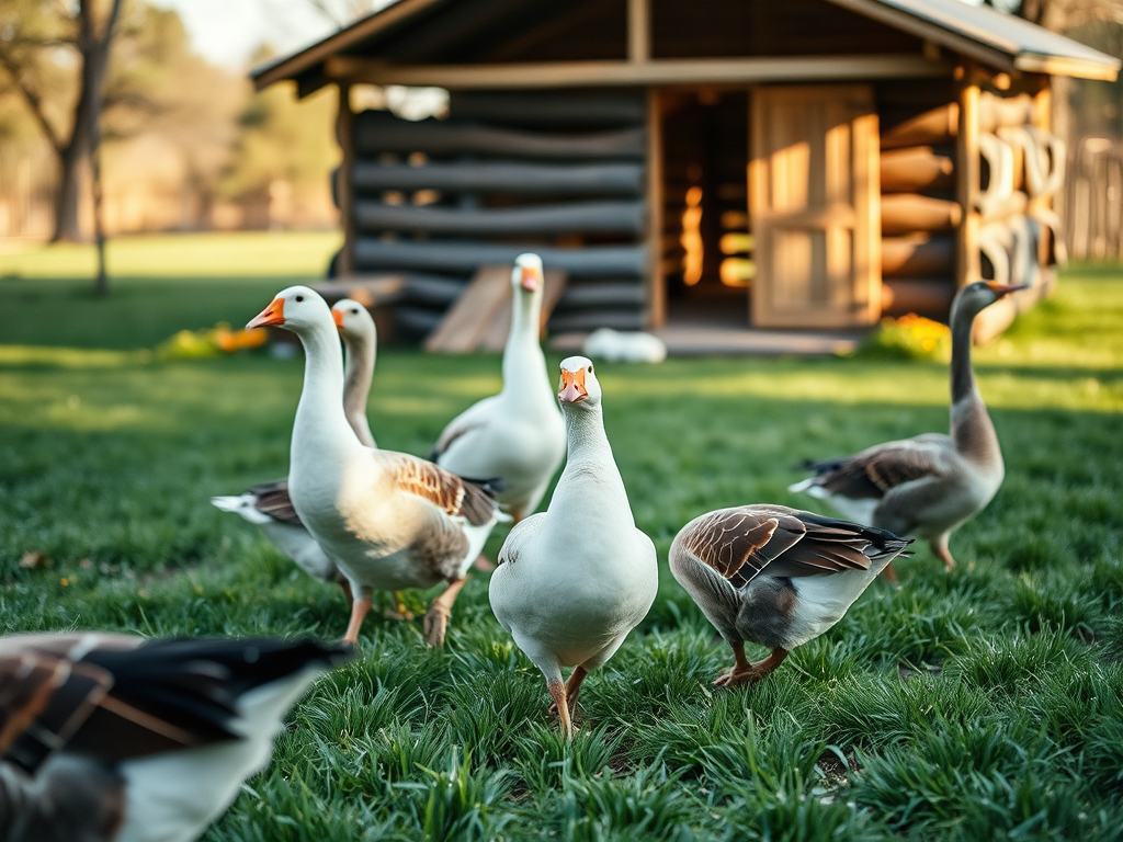 Kaz Yetiştiriciliği: Temel Bakım Kuralları