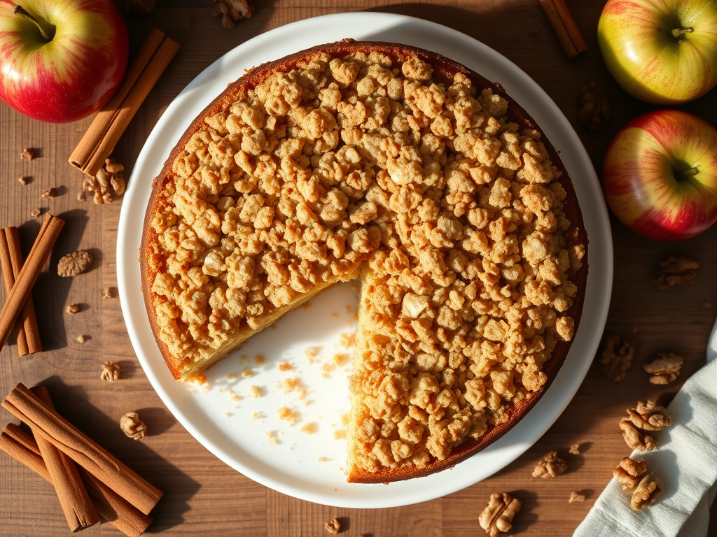 Elmalı Kıtır Kek Tarifi: Lezzet ve Kıtır Dokusuyla Büyüleyen Tat