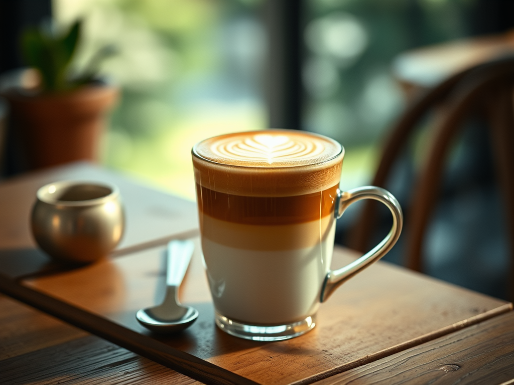 Evde Basit bir Latte Tarifi