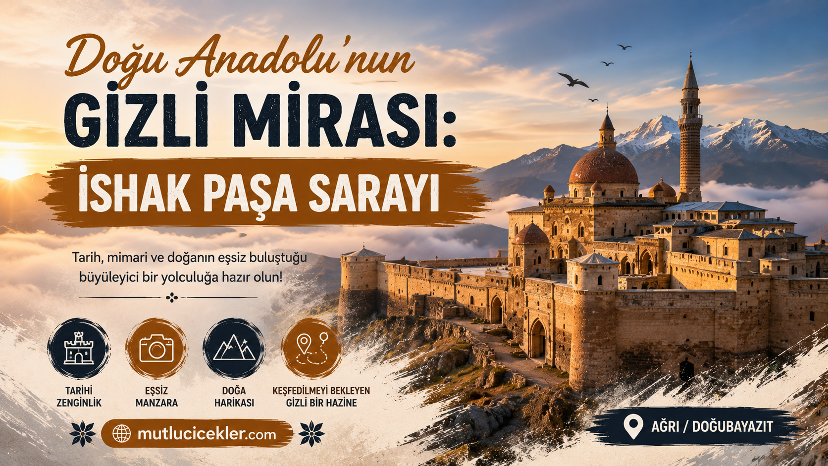 Doğu Anadolu’nun Gizli Mirası: İshak Paşa Sarayı
