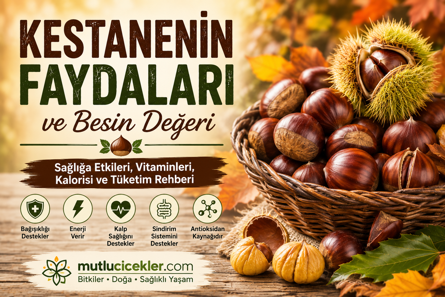 Kestanenin Faydaları ve Besin Değeri