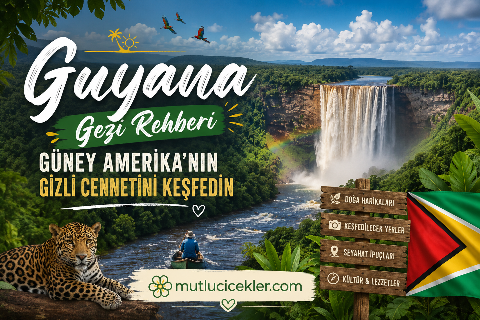 Guyana Gezi Rehberi: Güney Amerika’nın Gizli Cennetini Keşfedin