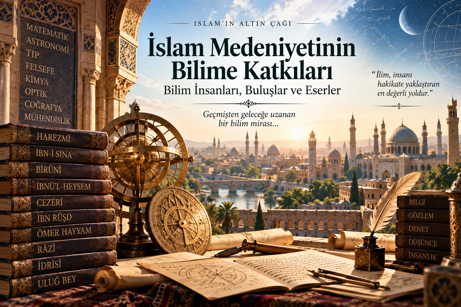 İslam Medeniyetinin Bilime Katkıları: Bilim İnsanları, Buluşlar ve Eserler
