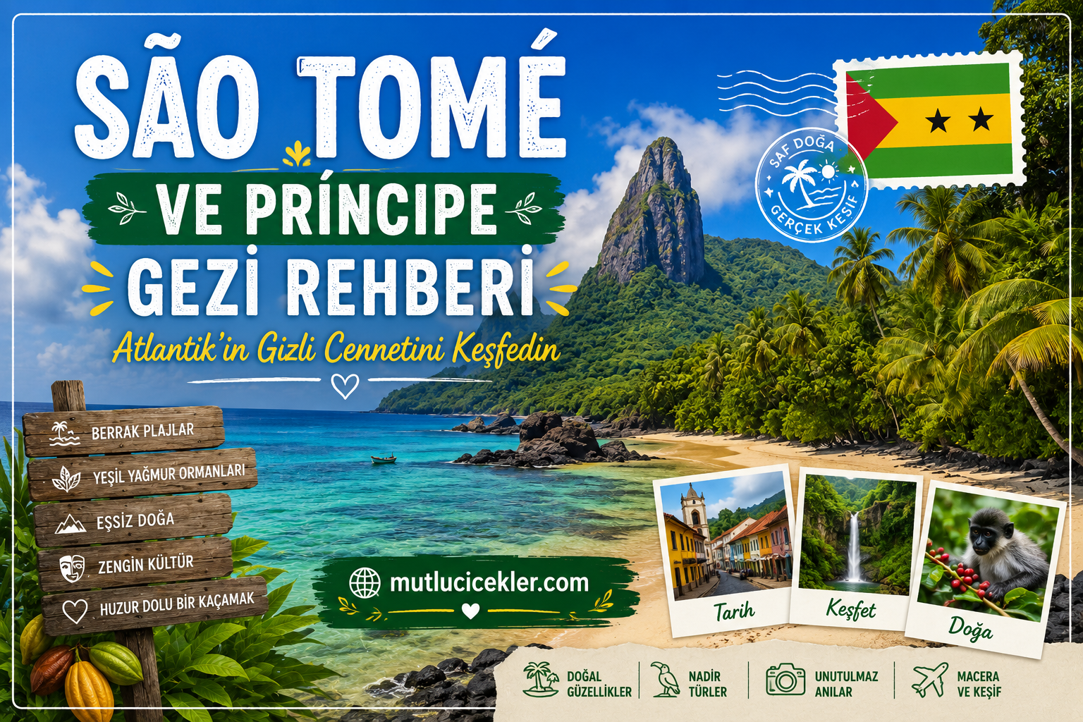 São Tomé ve Príncipe Gezi Rehberi: Atlantik’in Gizli Cennetini Keşfedin
