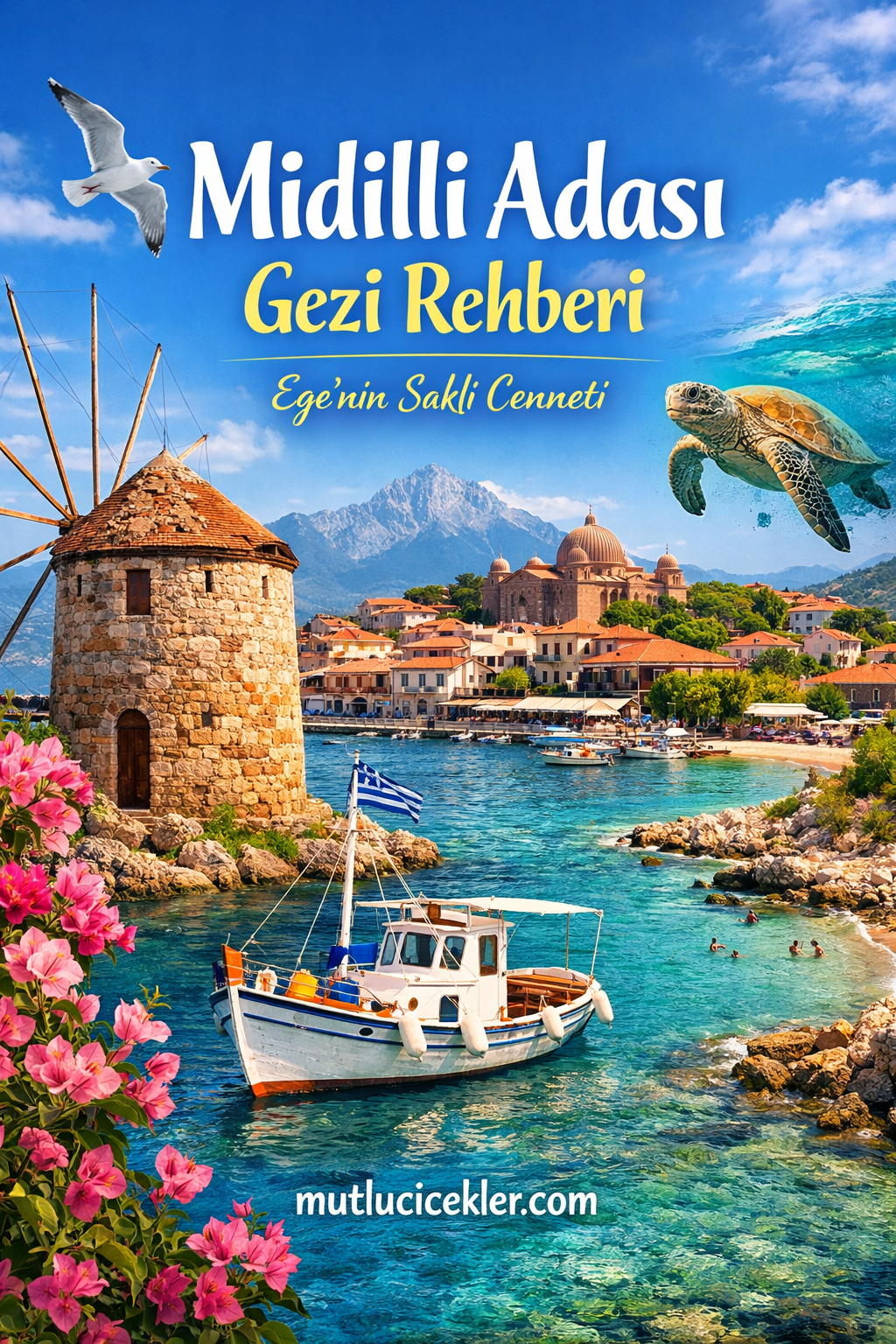 Midilli Adası Gezi Rehberi: Ege’nin Saklı Cenneti