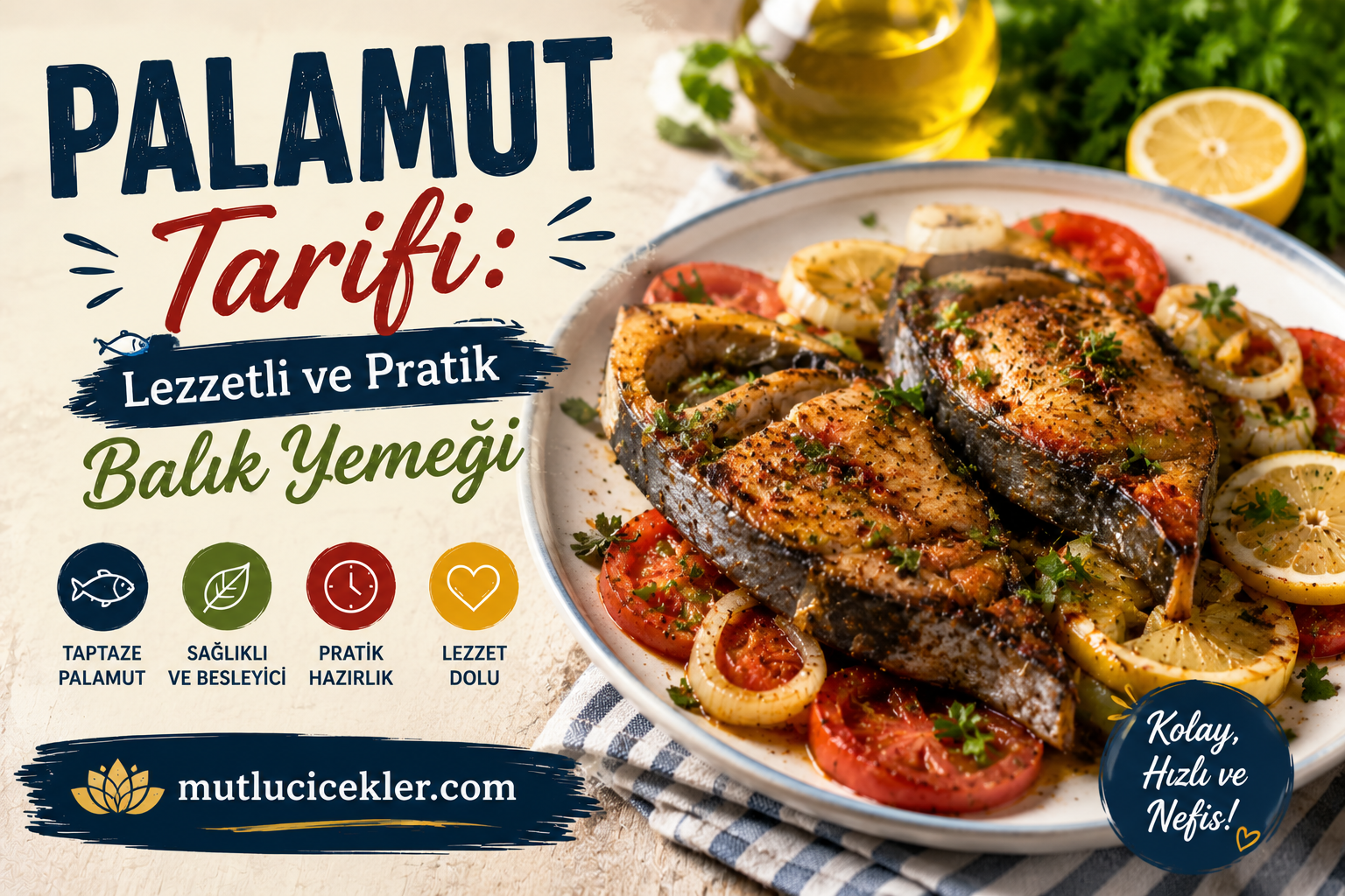Palamut Tarifi: Lezzetli ve Pratik Balık Yemeği
