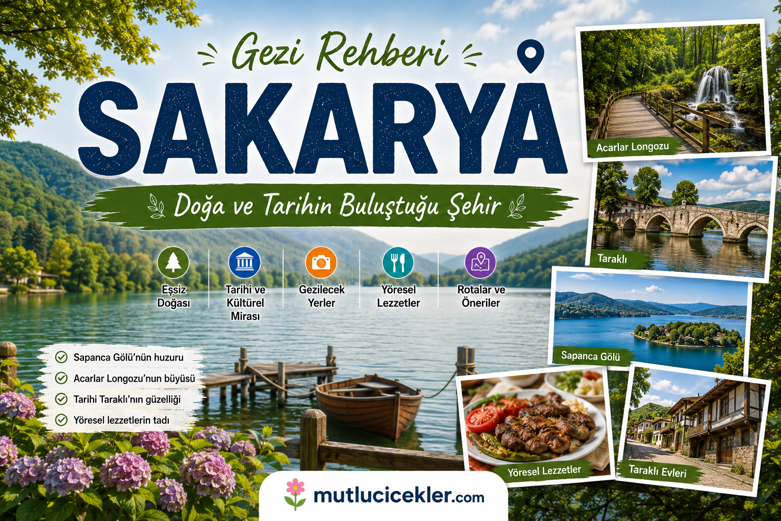 Sakarya Gezi Rehberi: Doğa ve Tarihin Buluştuğu Şehir
