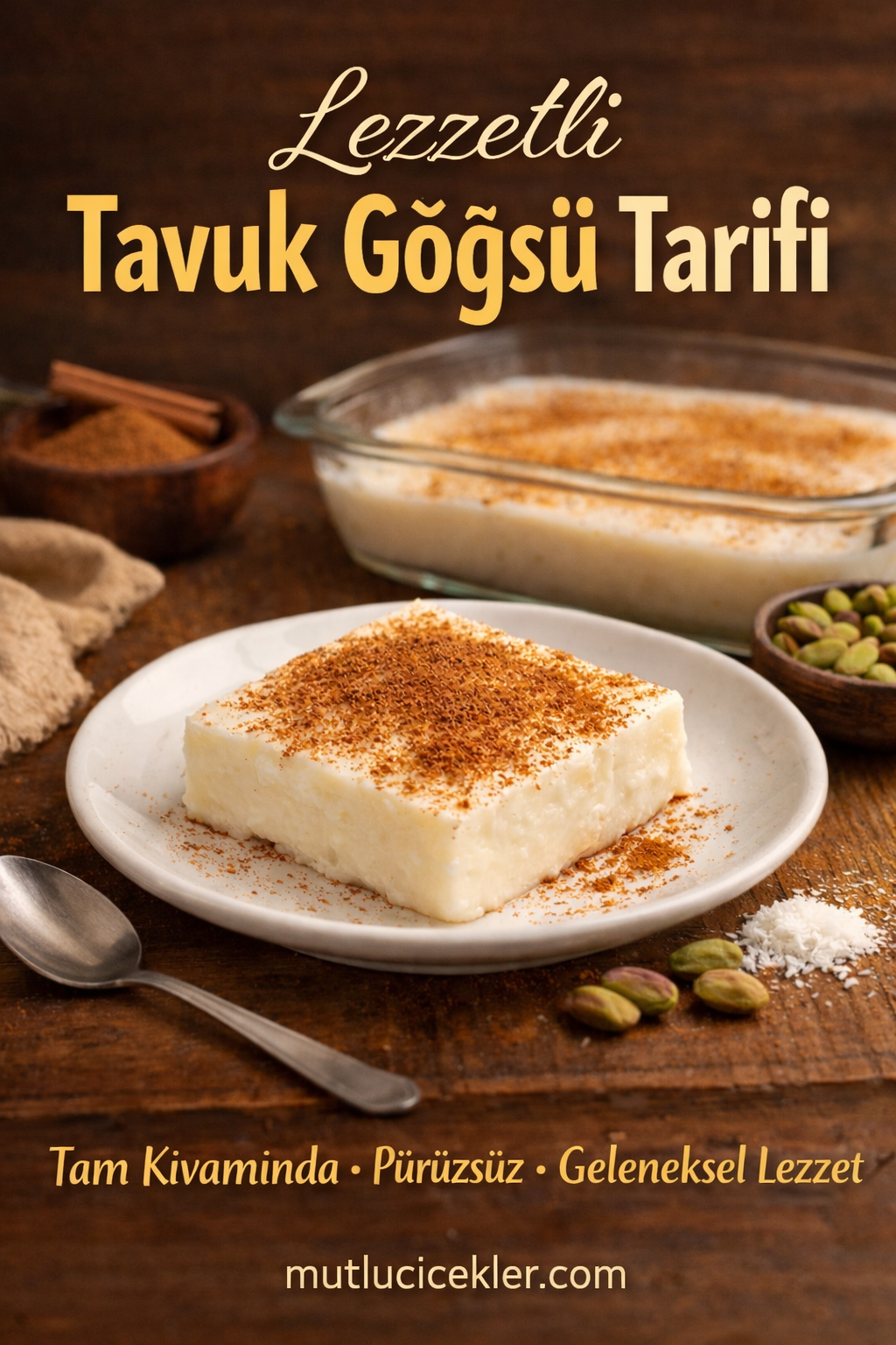 🍮 Lezzetli Tavuk Göğsü Tarifi (Tam Kıvamında, Pürüzsüz ve Geleneksel Lezzet!)
