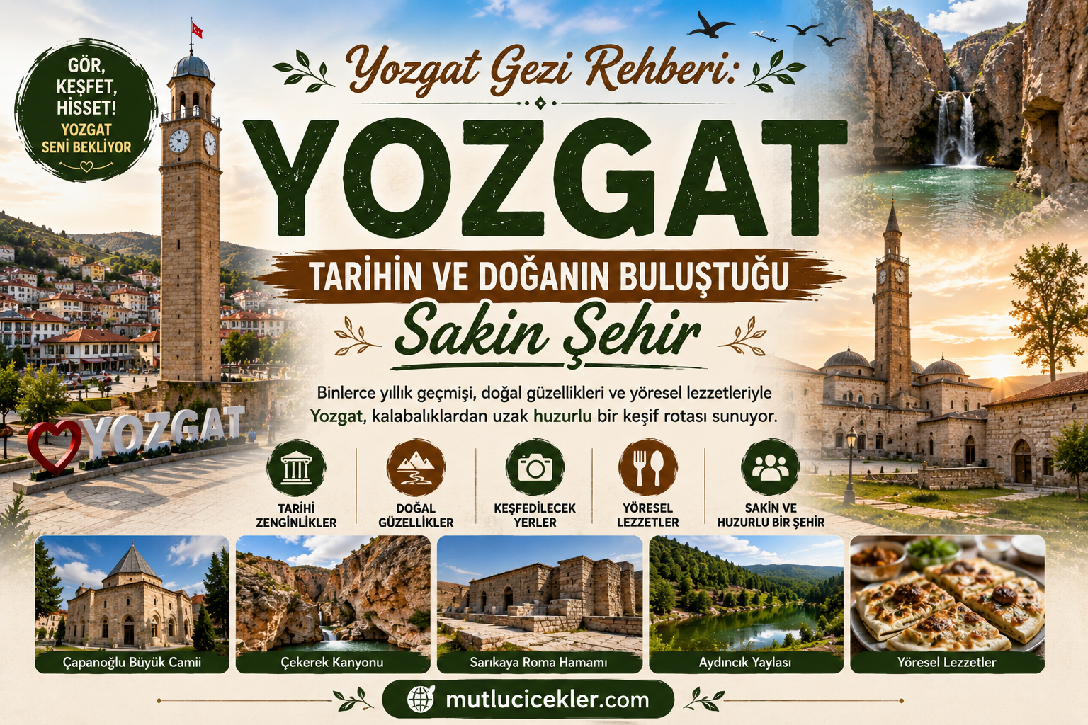Yozgat Gezi Rehberi: Tarihin ve Doğanın Buluştuğu Sakin Şehir