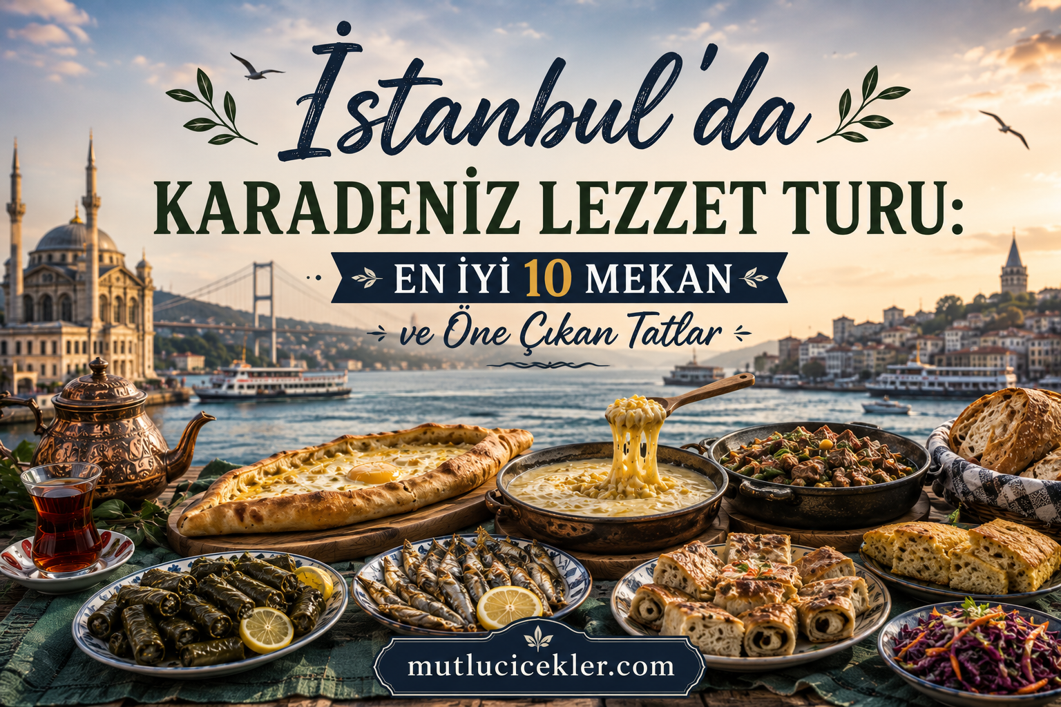 🌊🍴 İstanbul’da Karadeniz Lezzet Turu: En İyi 10 Mekan ve Öne Çıkan Tatlar