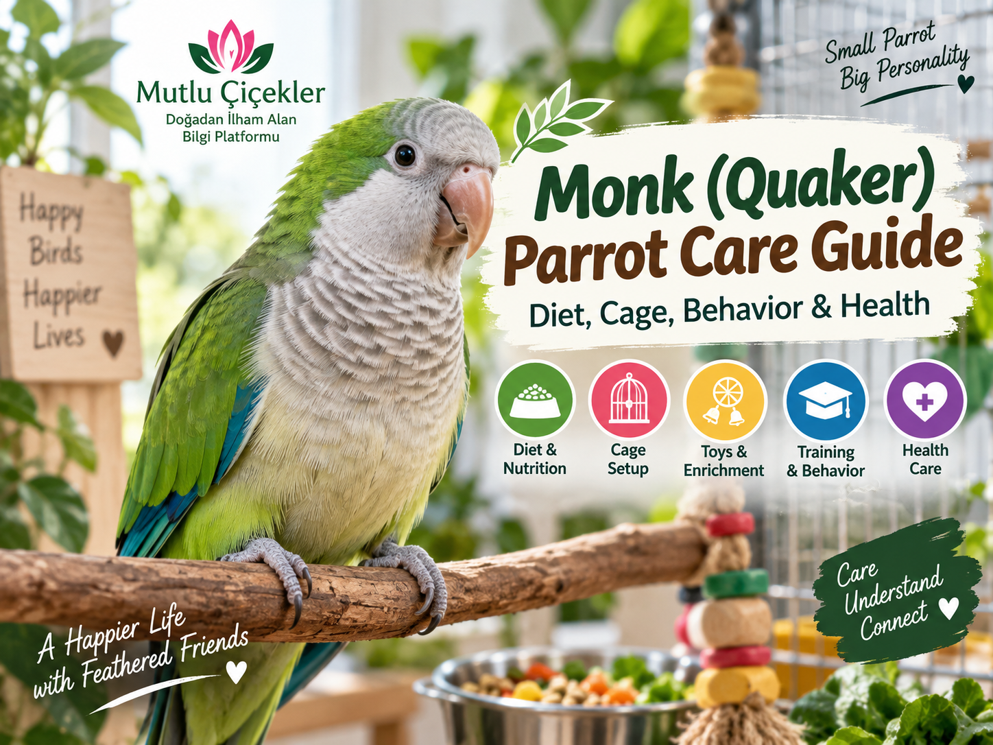 Quaker Parrot Care