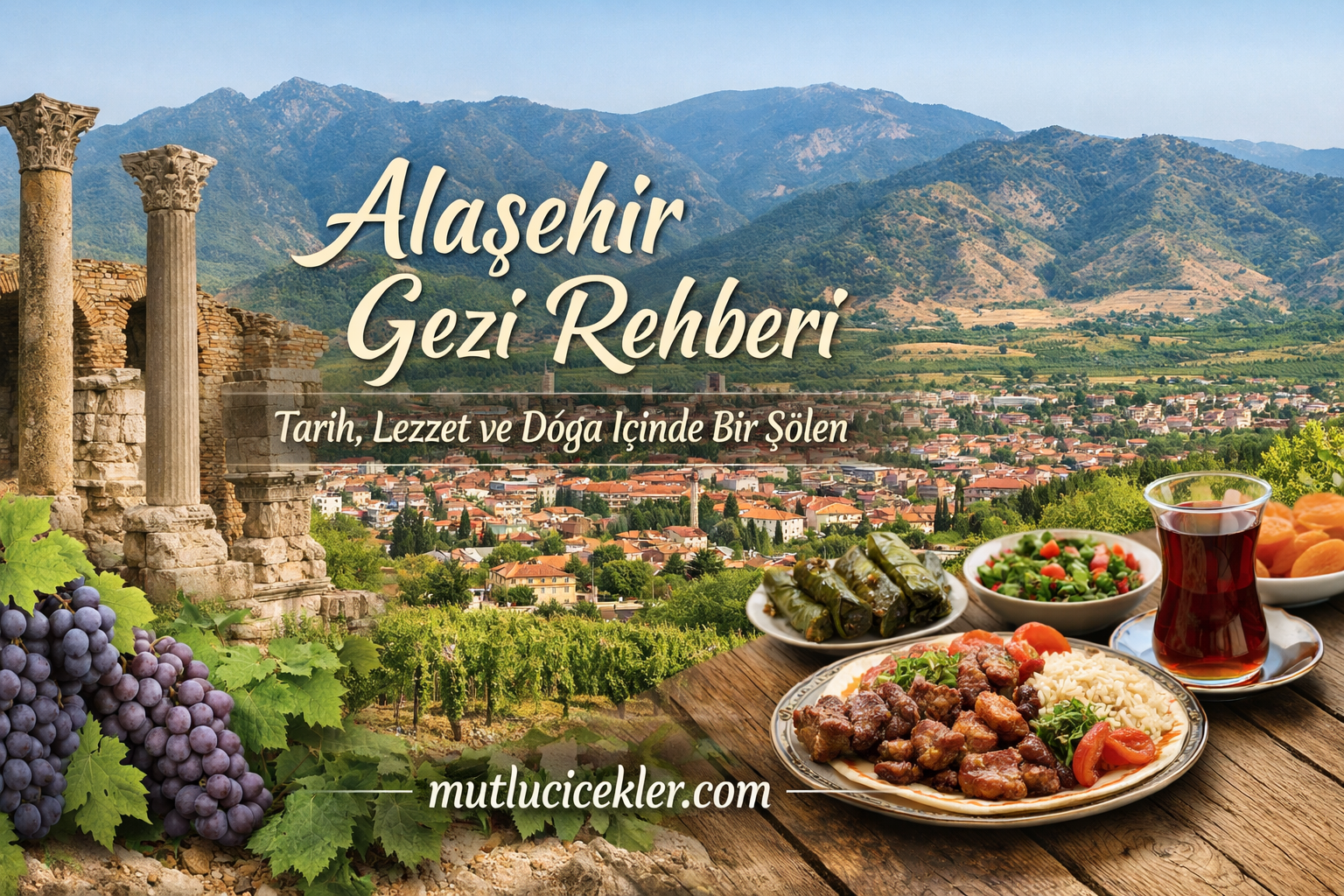 Alaşehir Gezi Rehberi: Tarih, Lezzet ve Doğa İçinde Bir Şölen 🌄🍇