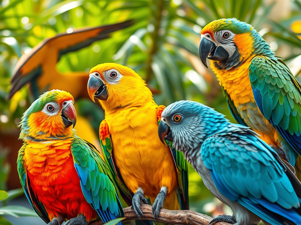 🦜 Papağan Türleri ve Bunlarla İlgili Bakım Rehberi