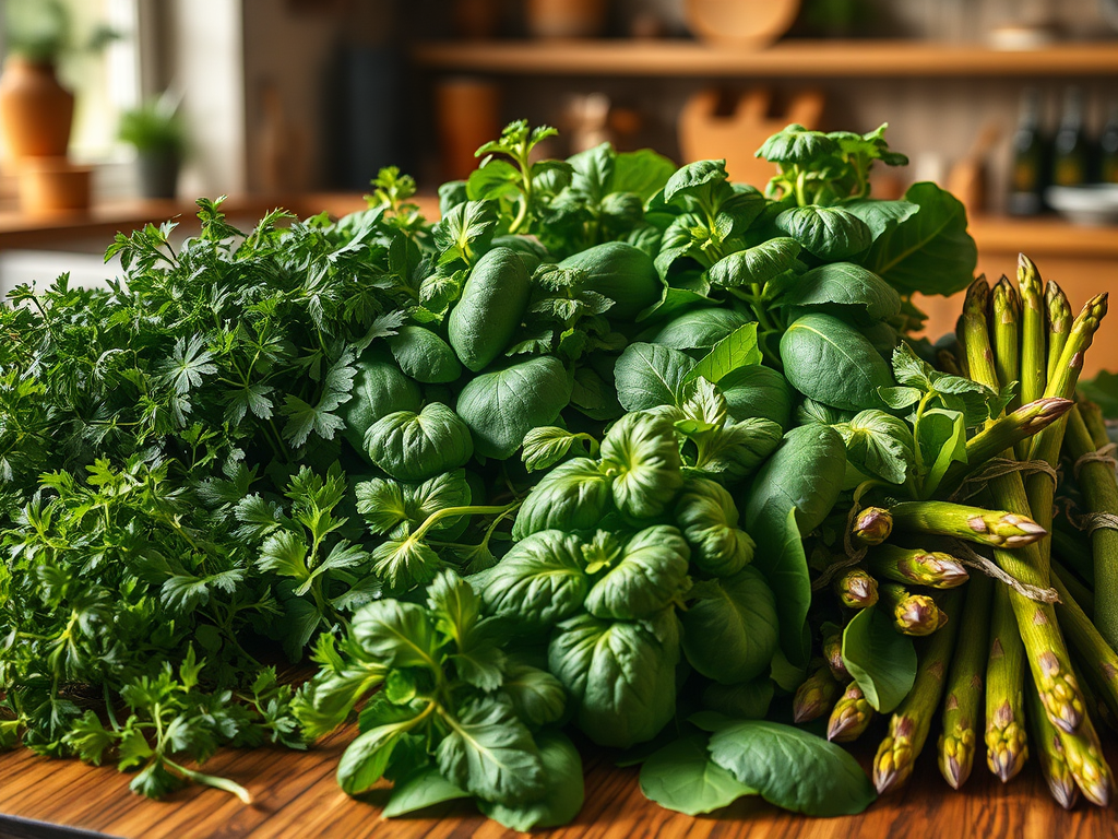 Sofralara Sağlık Katan Yeşillikler: Doğal Gücün Yeşil Hâli 🥗