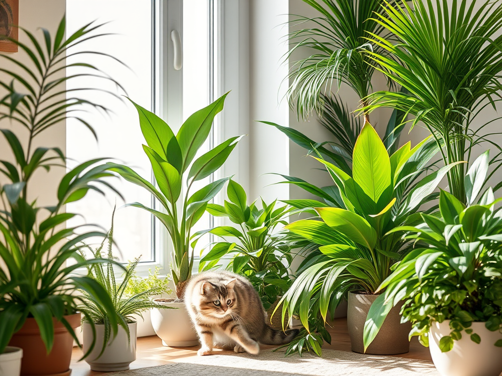 🐾 Safe Houseplants for Cats – A Guide to a Secure and Green Living 🌿