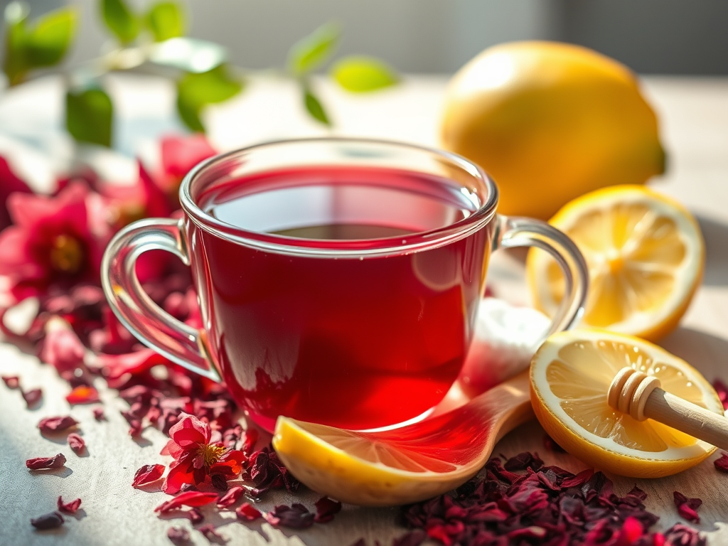 Hibiskus Çayı Tarifi: Lezzetli ve Şifalı Bir Bitki Çayı